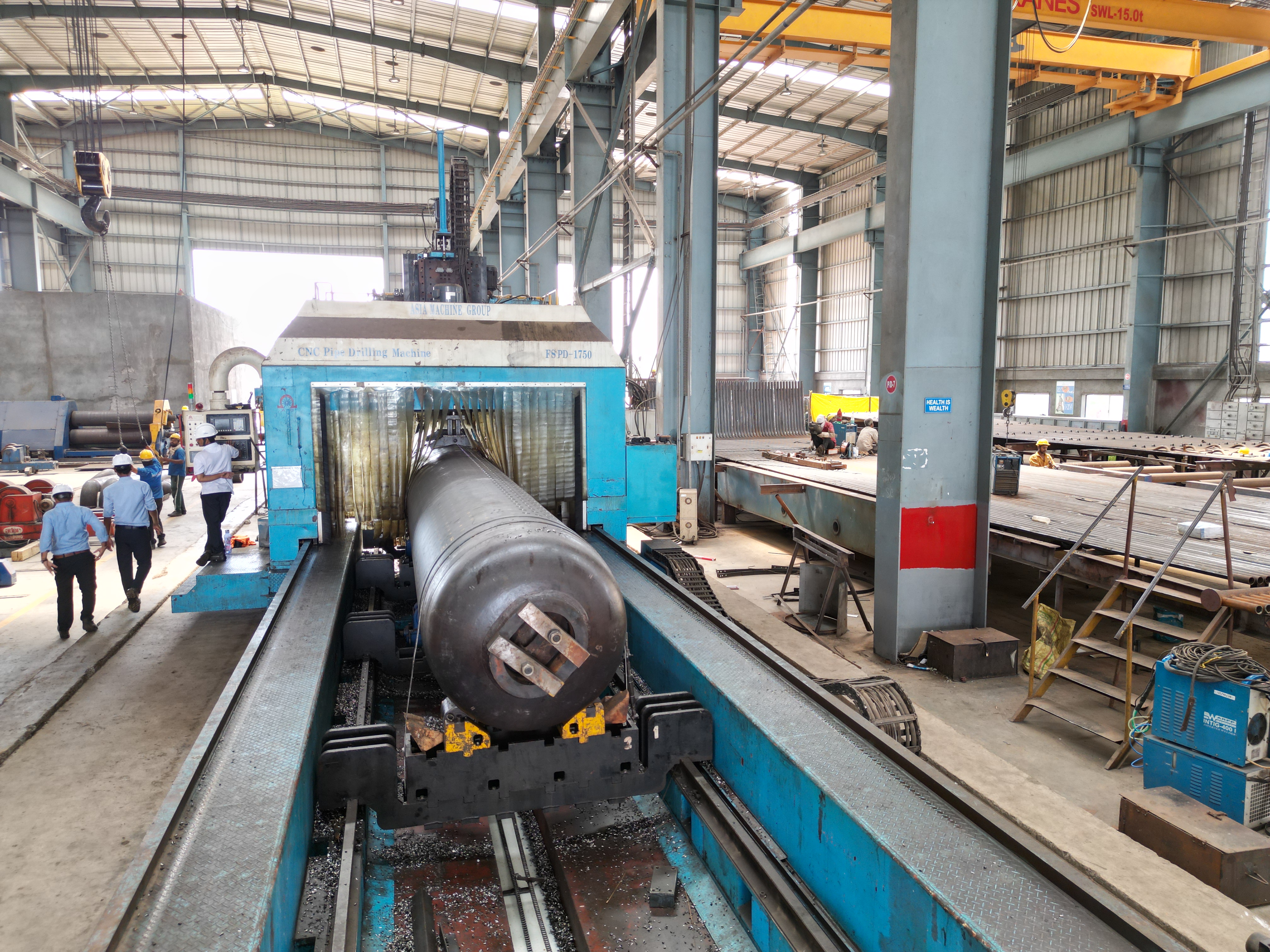 Heavy Multi-Spindle CNC Drilling Line